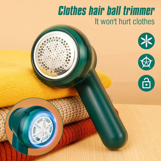 LintFix Pro — Electric Fabric Shaver USB Rechargeable | Removes Lint, Fuzz & Hairballs