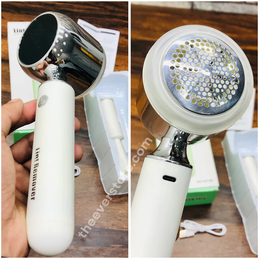 LintFix Pro Max — Rechargeable LED Display Fabric Shaver | USB-C | Imported
